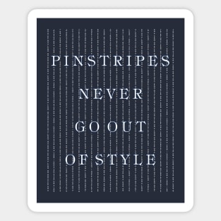 Pinstripes (go step on a lego) Magnet